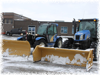 snowplowing